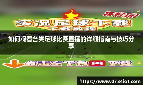 如何观看各类足球比赛直播的详细指南与技巧分享