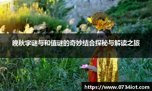 晚秋字谜与和值谜的奇妙结合探秘与解读之旅