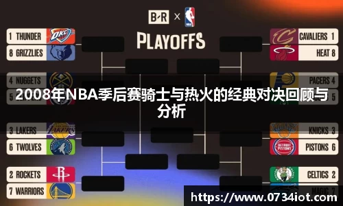 2008年NBA季后赛骑士与热火的经典对决回顾与分析